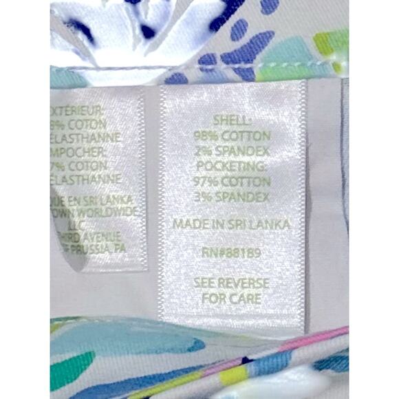 Lilly Pulitzer Callahan Stretch Short Resort White Shell Beach Size 2 - Picture 6 of 7